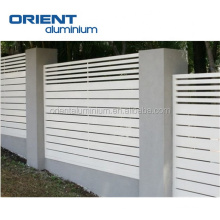 High Quality Aluminium Mordern Fence Panels Profile For House Use